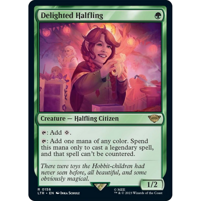 Delighted Halfling [The Lord of the Rings: Tales of Middle-Earth]