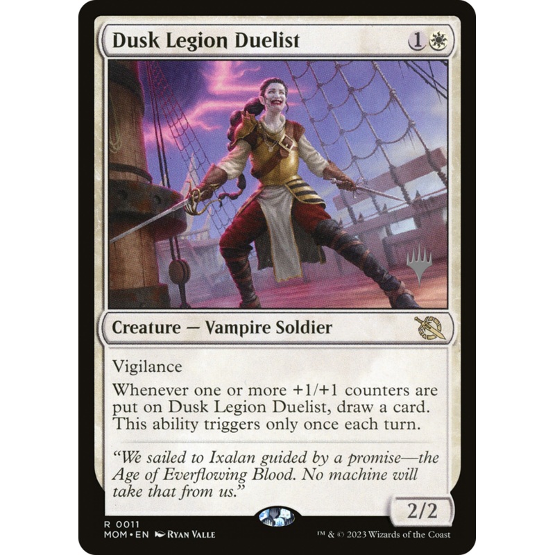 Dusk Legion Duelist (Promo Pack) [March of the Machine Promos]