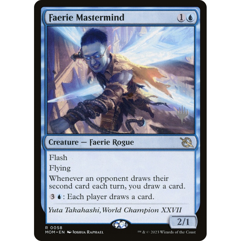 Faerie Mastermind (Promo Pack) [March of the Machine Promos]