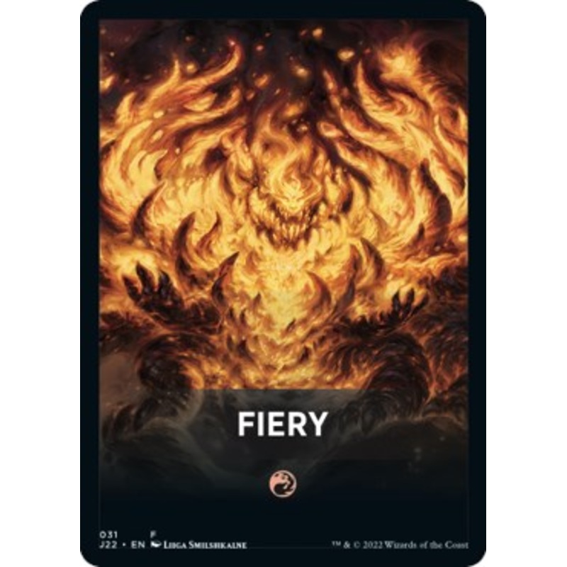 Fiery Theme Card [Jumpstart 2022 Front Cards]