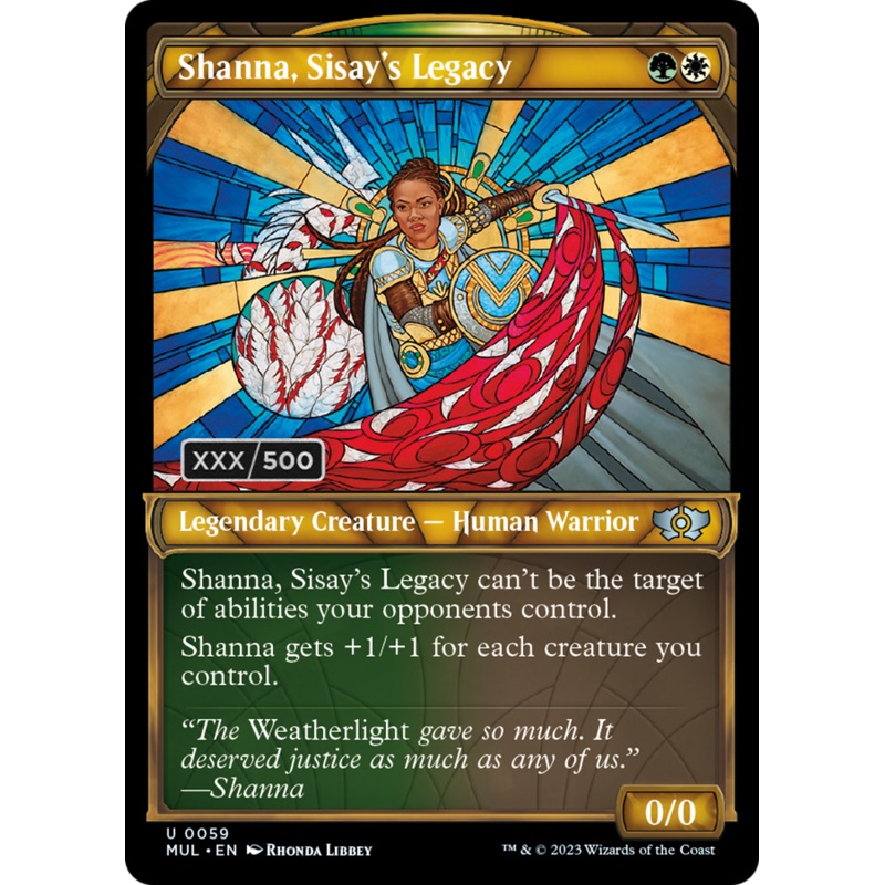 Shanna, Sisay's Legacy (Serialized) [Multiverse Legends]