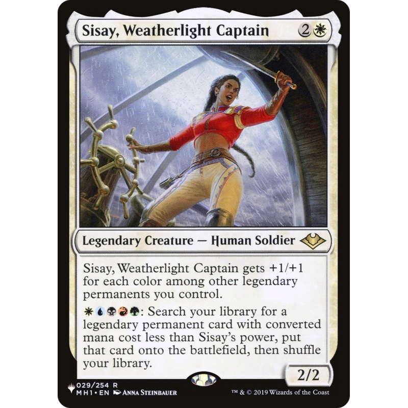 Sisay, Weatherlight Captain [Secret Lair: From Cute to Brute]