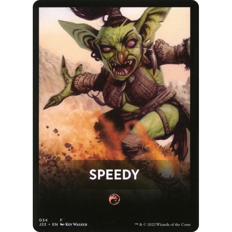 Speedy Theme Card [Jumpstart 2022 Front Cards]