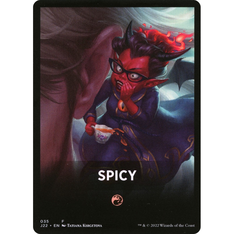 Spicy Theme Card [Jumpstart 2022 Front Cards]