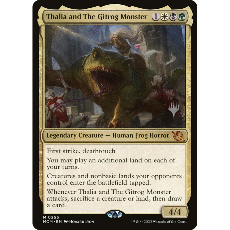 Thalia and The Gitrog Monster (Promo Pack) [March of the Machine Promos]