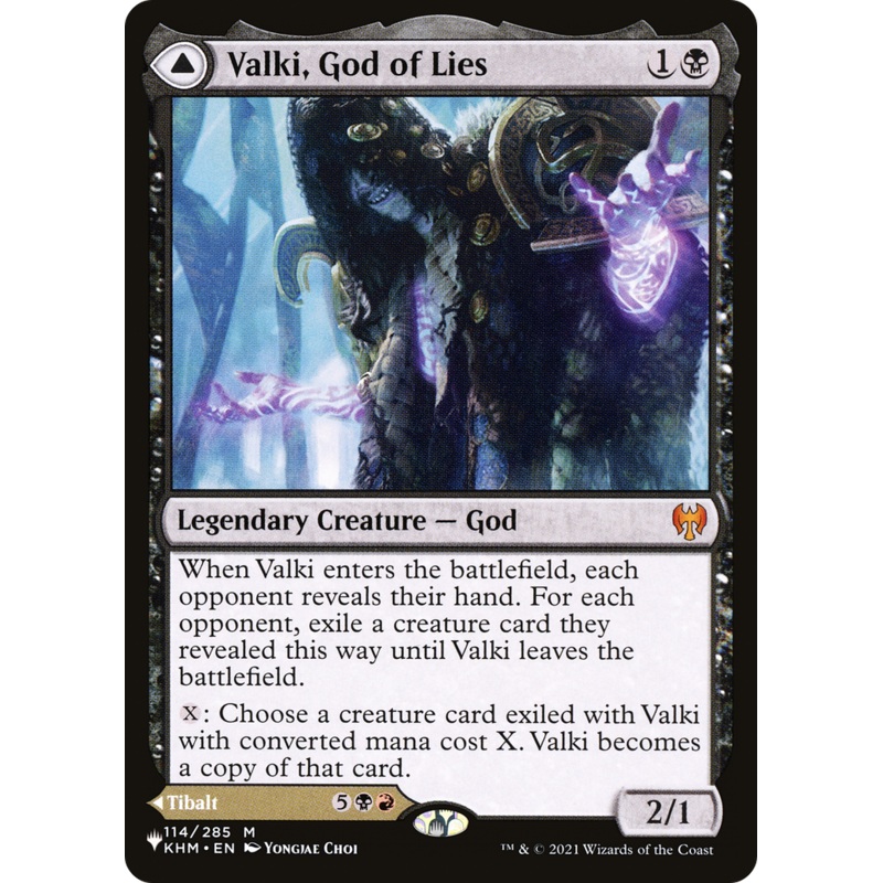 Valki, God of Lies // Tibalt, Cosmic Impostor [Secret Lair: From Cute to Brute]
