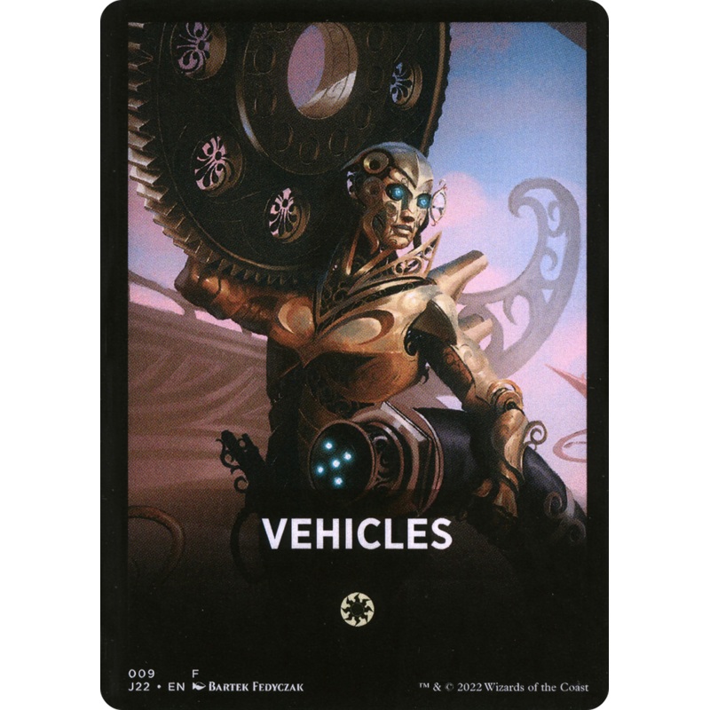 Vehicles Theme Card [Jumpstart 2022 Front Cards]