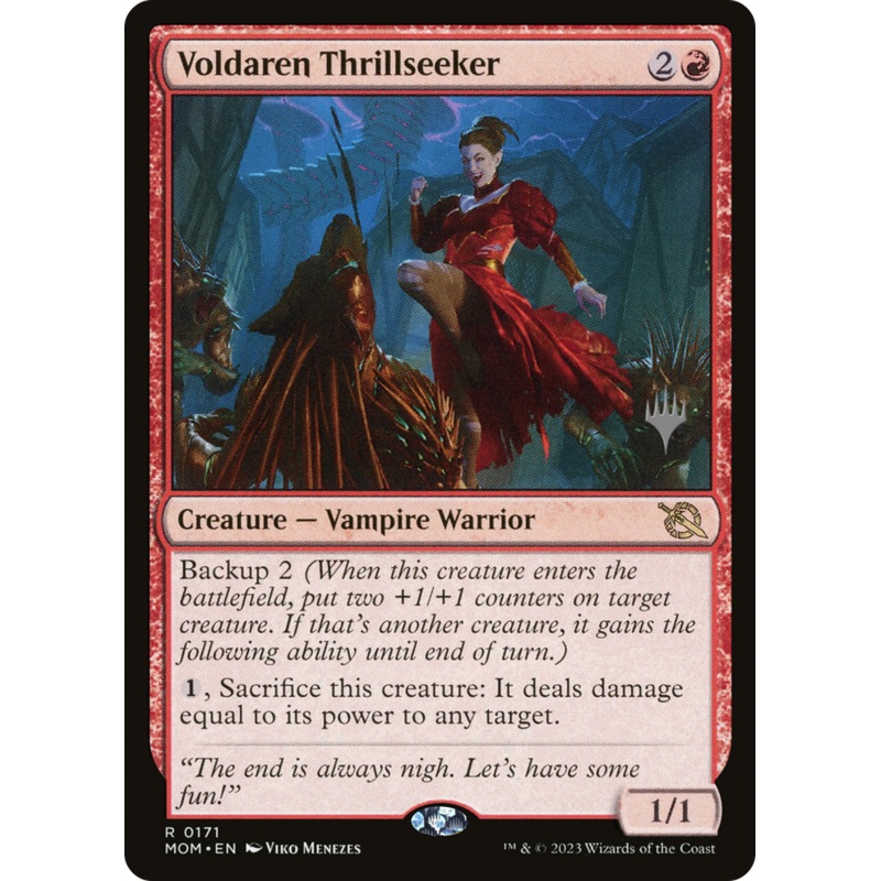 Voldaren Thrillseeker (Promo Pack) [March of the Machine Promos]
