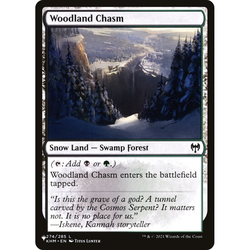 Woodland Chasm [Secret Lair: From Cute to Brute]
