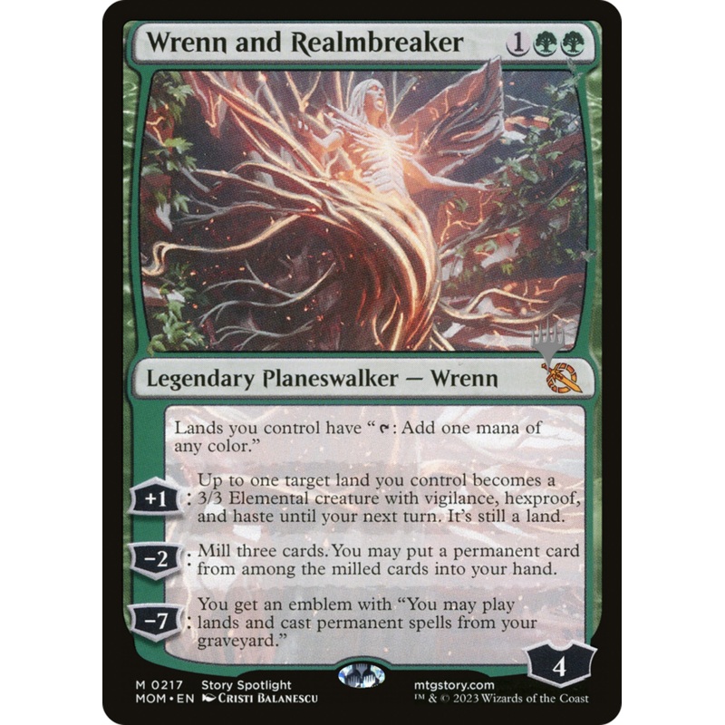 Wrenn and Realmbreaker (Promo Pack) [March of the Machine Promos]