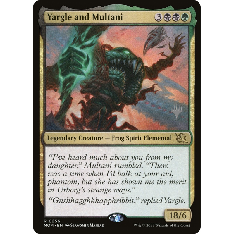 Yargle and Multani (Promo Pack) [March of the Machine Promos]