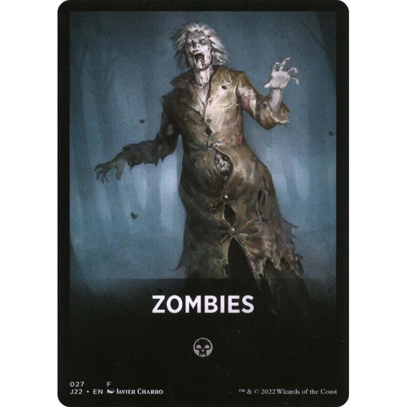 Zombies Theme Card [Jumpstart 2022 Front Cards]