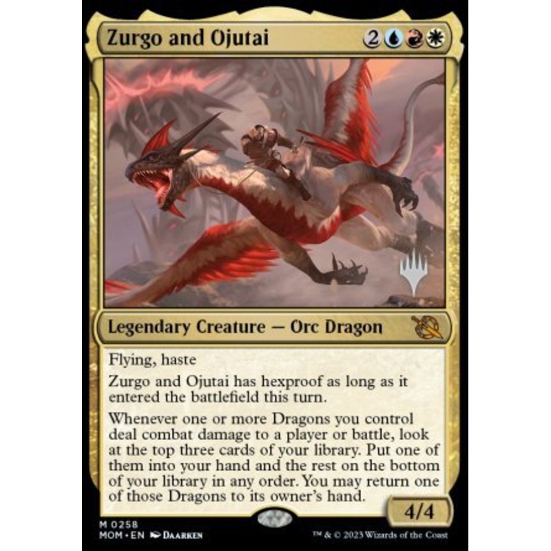 Zurgo and Ojutai (Promo Pack) [March of the Machine Promos]