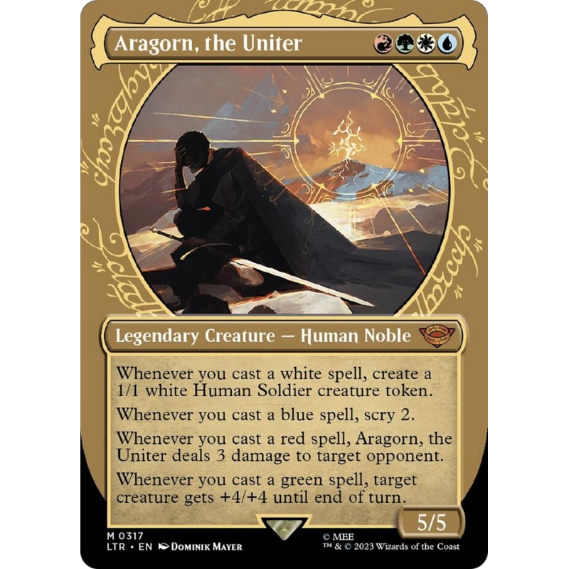 Aragorn, the Uniter (Showcase Ring Frame) [The Lord of the Rings: Tales of Middle-Earth]