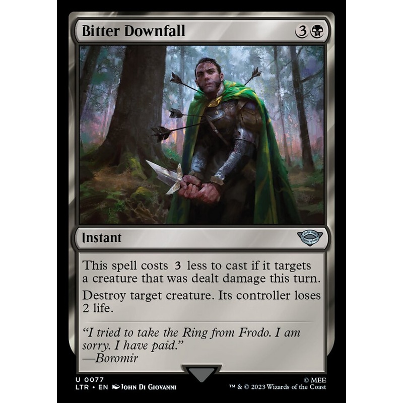 Bitter Downfall [The Lord of the Rings: Tales of Middle-Earth]