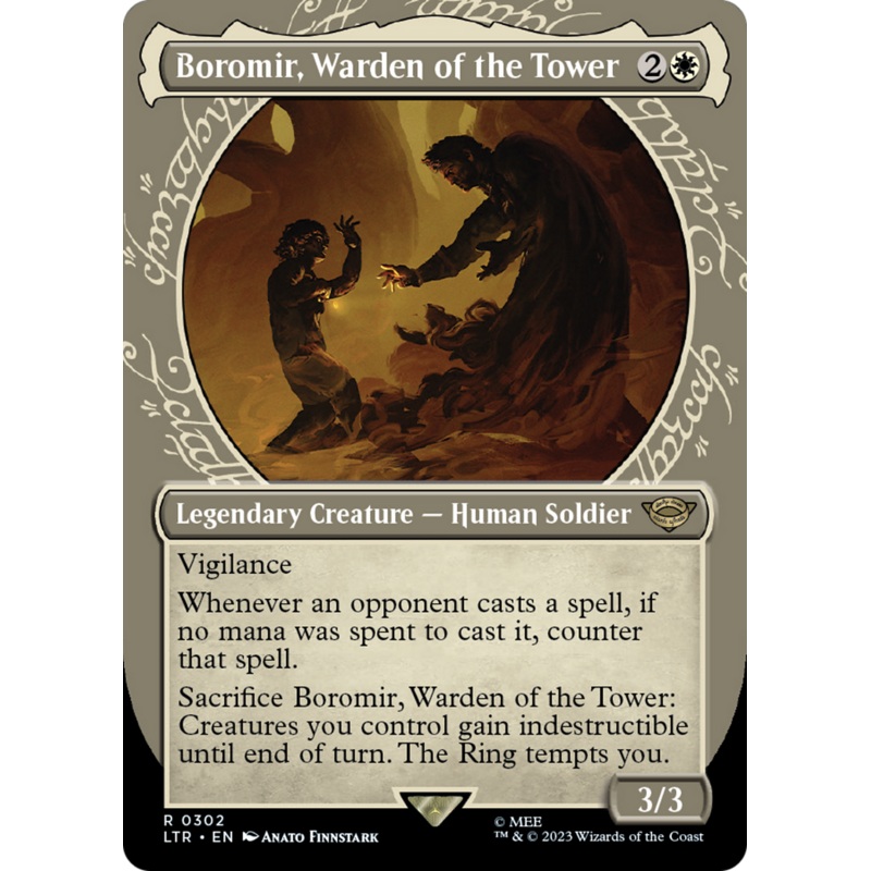 Boromir, Warden of the Tower (Showcase Ring Frame) [The Lord of the Rings: Tales of Middle-Earth]