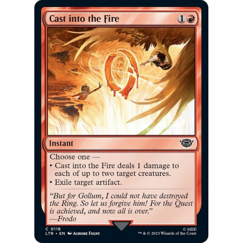 Cast into the Fire [The Lord of the Rings: Tales of Middle-Earth]