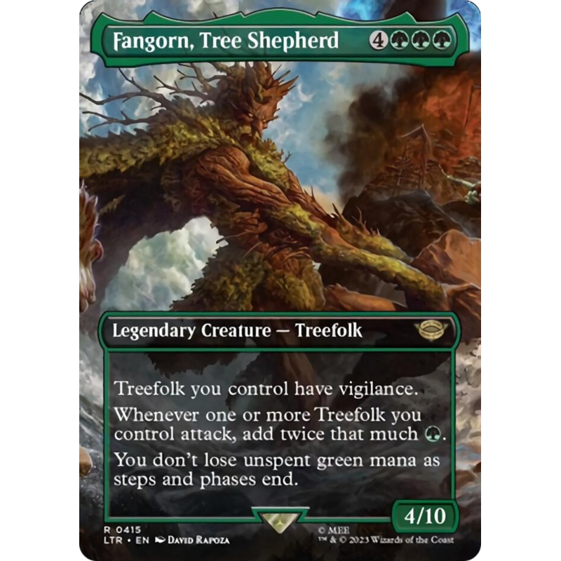 Fangorn, Tree Shepherd (Borderless Alternate Art) [The Lord of the Rings: Tales of Middle-Earth]