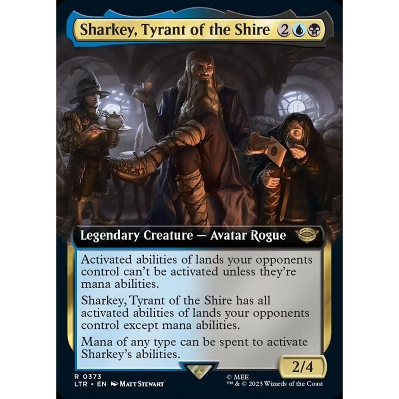 Sharkey, Tyrant of the Shire (Extended Art) [The Lord of the Rings: Tales of Middle-Earth]