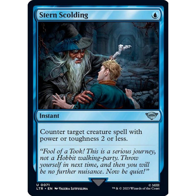 Stern Scolding [The Lord of the Rings: Tales of Middle-Earth]