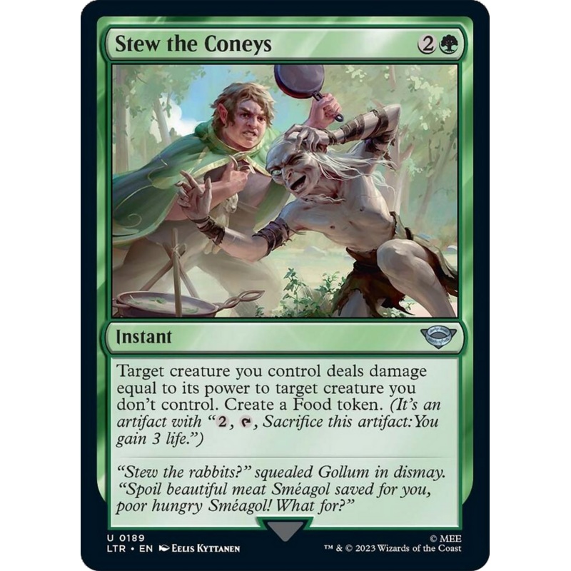 Stew the Coneys [The Lord of the Rings: Tales of Middle-Earth]