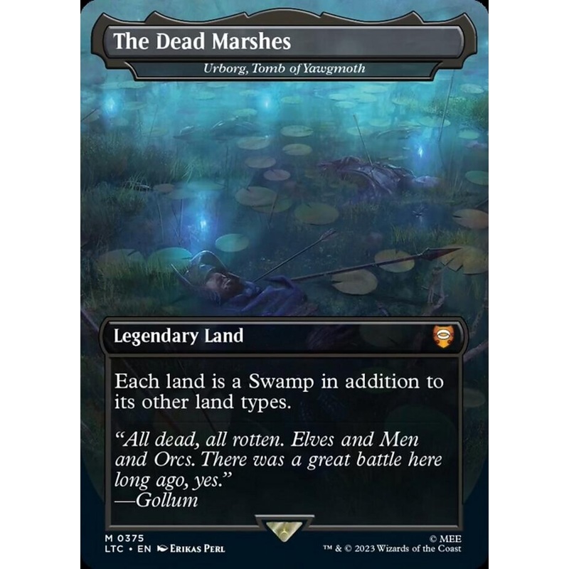 The Dead Marshes - Urborg, Tomb of Yawgmoth [The Lord of the Rings: Tales of Middle-Earth Commander]