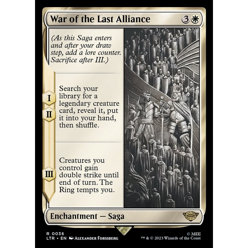 War of the Last Alliance [The Lord of the Rings: Tales of Middle-Earth]