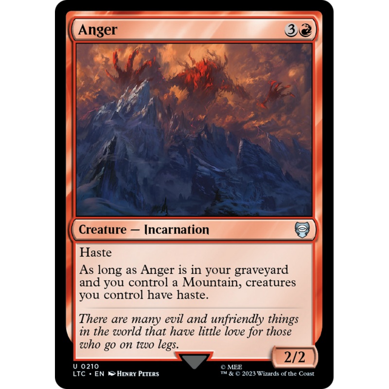 Anger [The Lord of the Rings: Tales of Middle-Earth Commander]