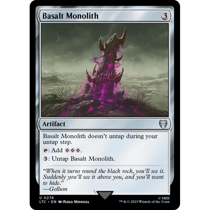 Basalt Monolith [The Lord of the Rings: Tales of Middle-Earth Commander]