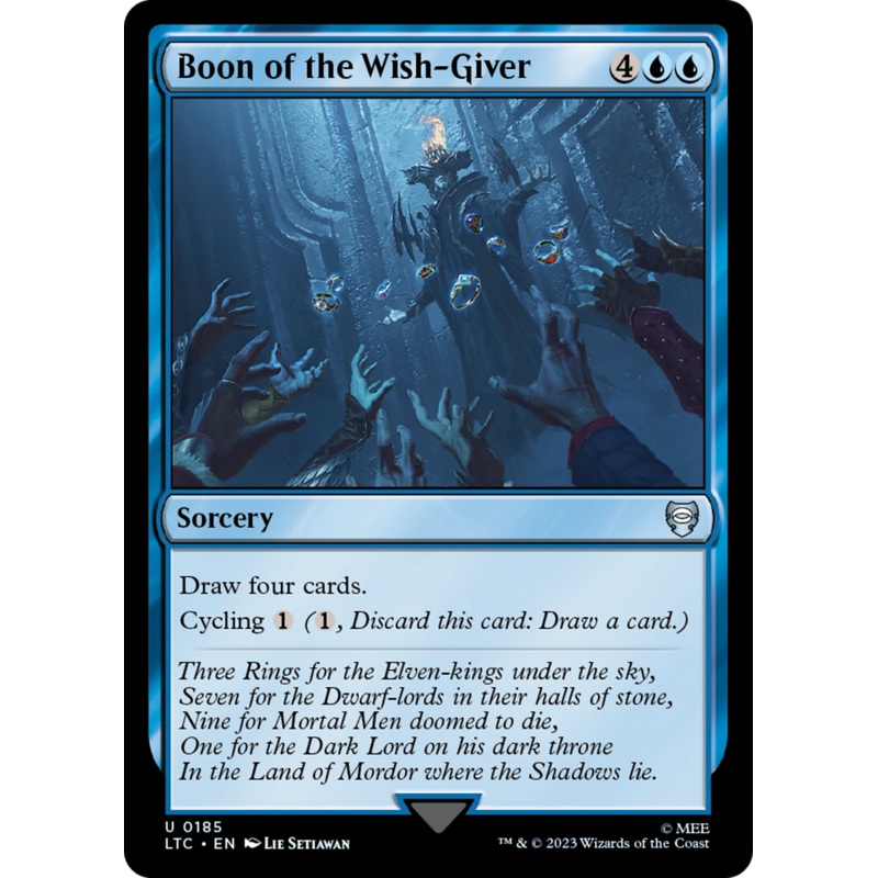 Boon of the Wish-Giver [The Lord of the Rings: Tales of Middle-Earth Commander]
