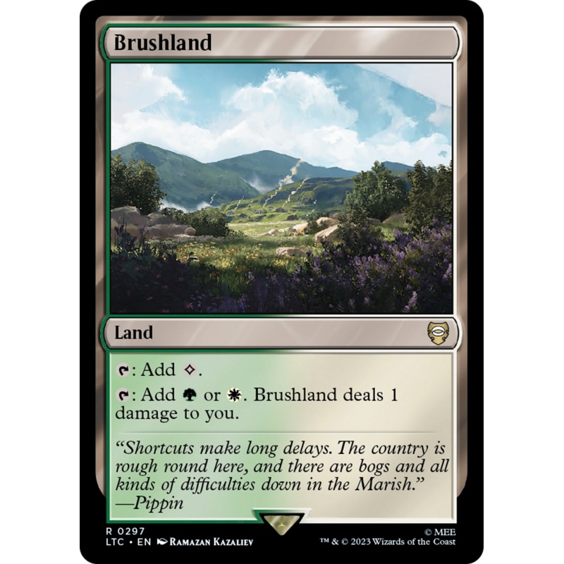 Brushland [The Lord of the Rings: Tales of Middle-Earth Commander]