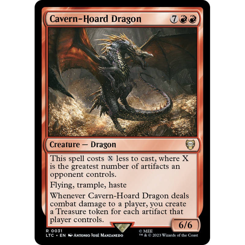 Cavern-Hoard Dragon [The Lord of the Rings: Tales of Middle-Earth Commander]