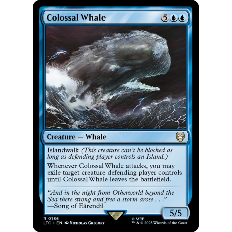 Colossal Whale [The Lord of the Rings: Tales of Middle-Earth Commander]