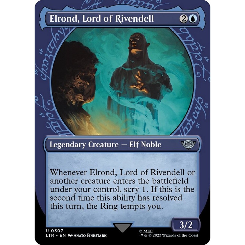 Elrond, Lord of Rivendell (Showcase Ring Frame) [The Lord of the Rings: Tales of Middle-Earth]