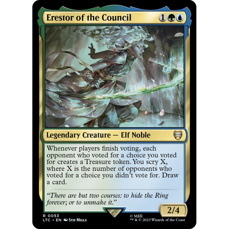 Erestor of the Council [The Lord of the Rings: Tales of Middle-Earth Commander]