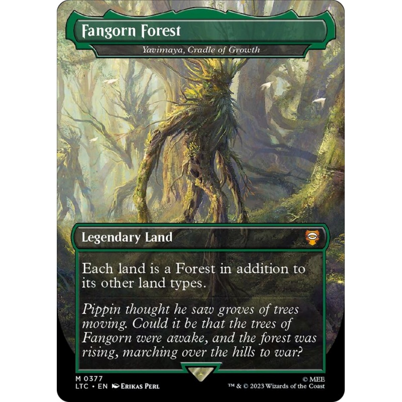 Fangorn Forest - Yavimaya, Cradle of Growth [The Lord of the Rings: Tales of Middle-Earth Commander]