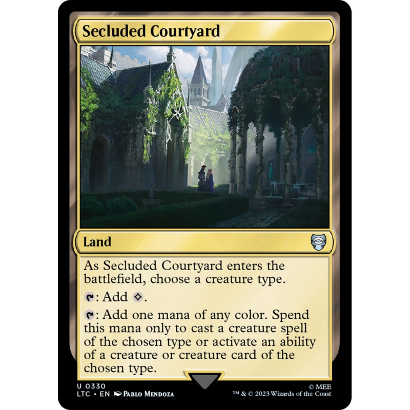 Secluded Courtyard [The Lord of the Rings: Tales of Middle-Earth Commander]