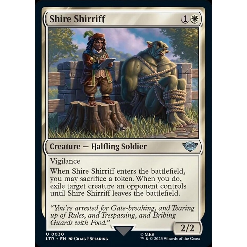 Shire Shirriff [The Lord of the Rings: Tales of Middle-Earth]