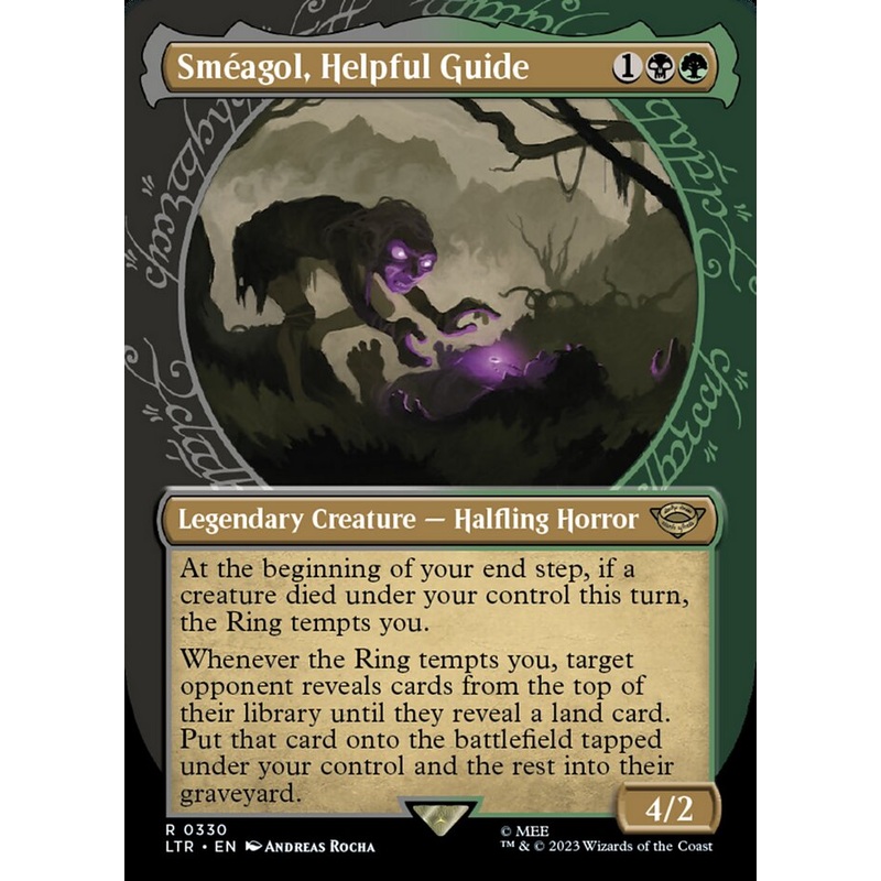 Smeagol, Helpful Guide (Showcase Ring Frame) [The Lord of the Rings: Tales of Middle-Earth]