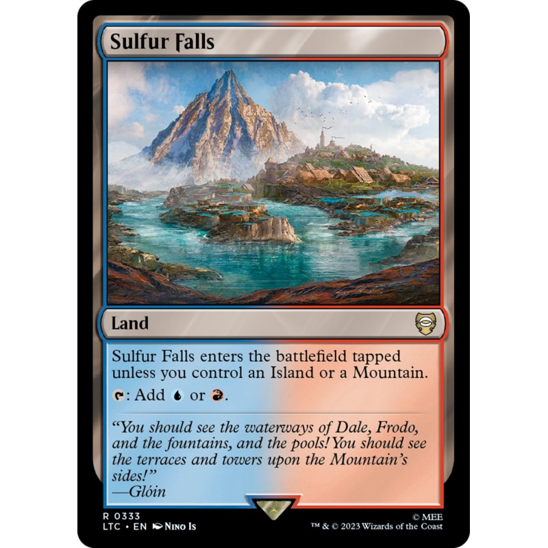 Sulfur Falls [The Lord of the Rings: Tales of Middle-Earth Commander]