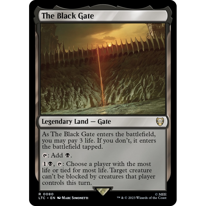 The Black Gate [The Lord of the Rings: Tales of Middle-Earth Commander]