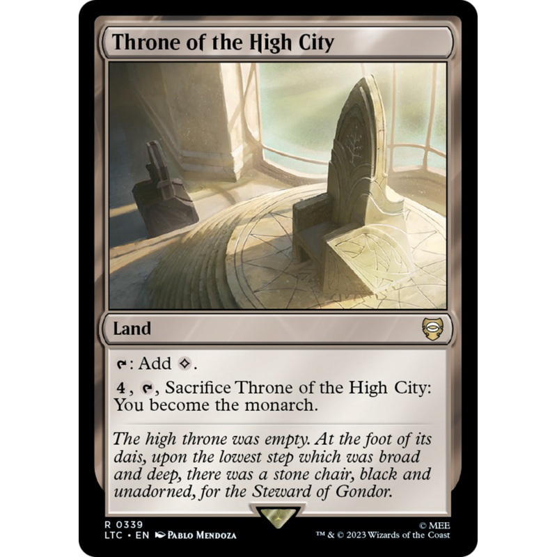 Throne of the High City [The Lord of the Rings: Tales of Middle-Earth Commander]