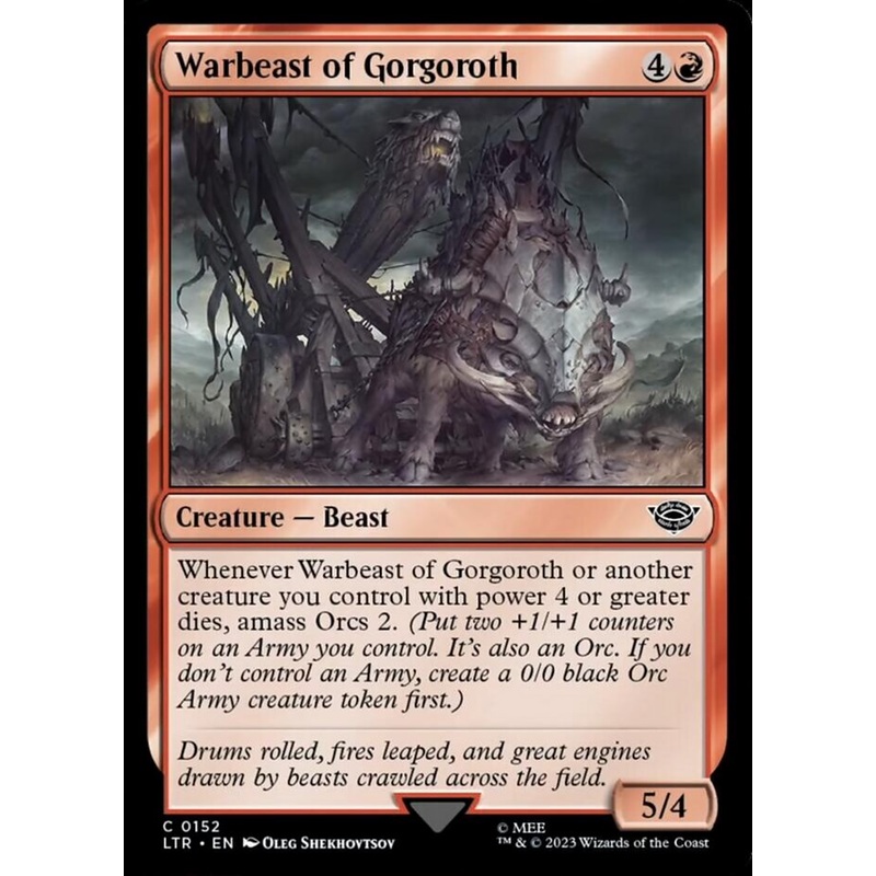 Warbeast of Gorgoroth [The Lord of the Rings: Tales of Middle-Earth]