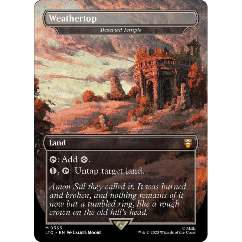 Weathertop - Deserted Temple [The Lord of the Rings: Tales of Middle-Earth Commander]