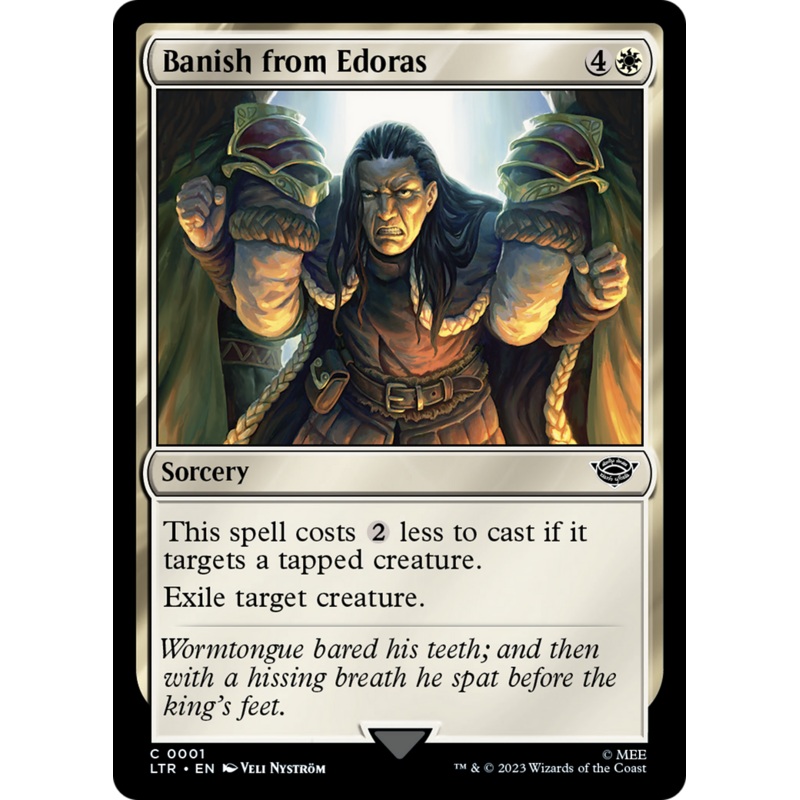 Banish from Edoras [The Lord of the Rings: Tales of Middle-Earth]