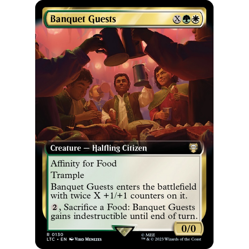 Banquet Guests (Extended Art) [The Lord of the Rings: Tales of Middle-Earth Commander]