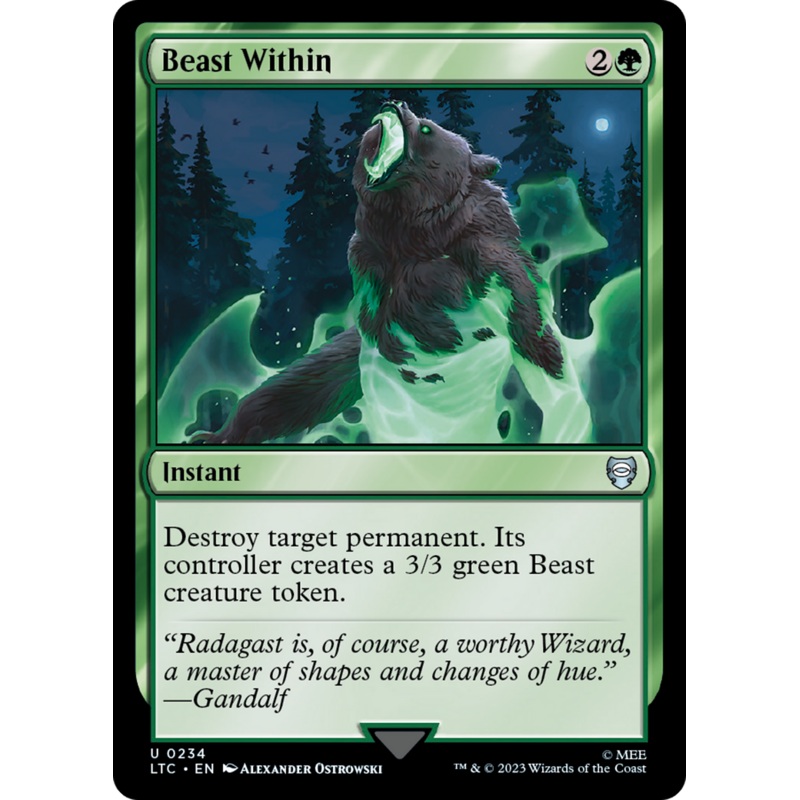 Beast Within [The Lord of the Rings: Tales of Middle-Earth Commander]