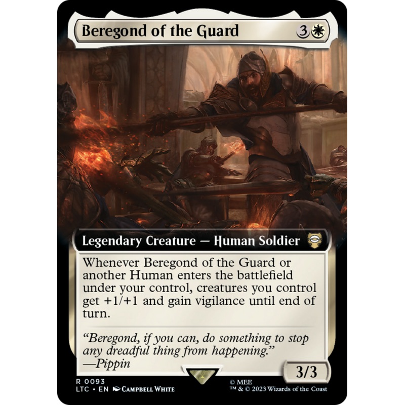 Beregond of the Guard (Extended Art) [The Lord of the Rings: Tales of Middle-Earth Commander]