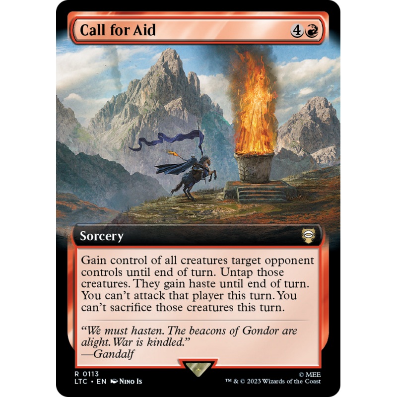 Call for Aid (Extended Art) [The Lord of the Rings: Tales of Middle-Earth Commander]