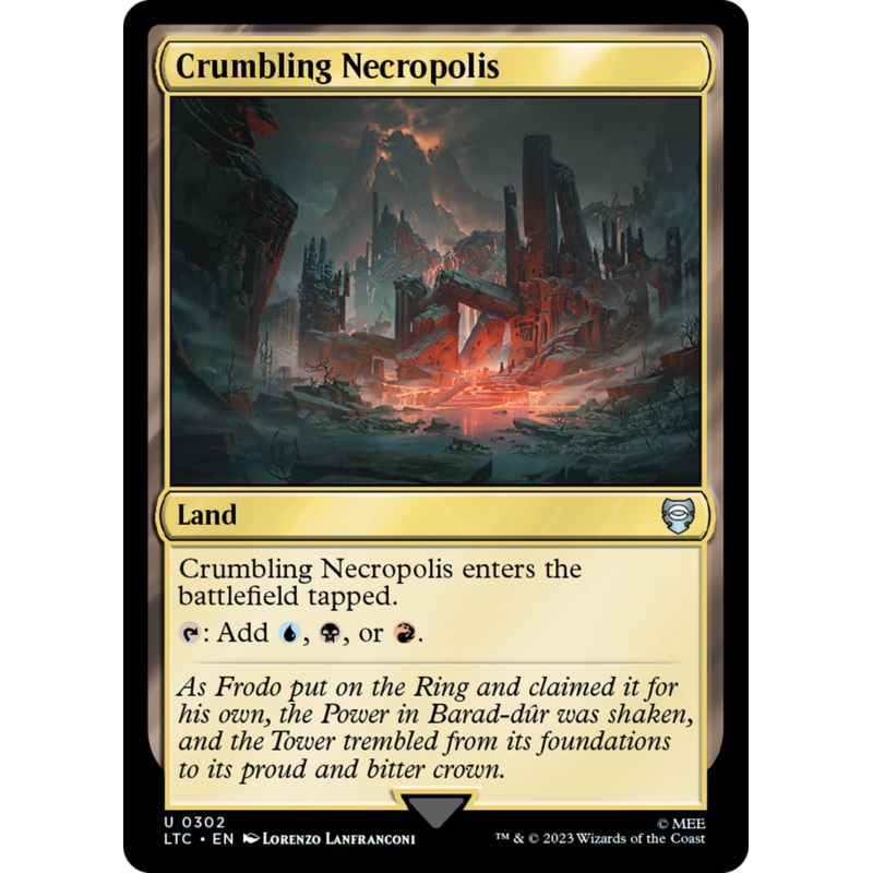 Crumbling Necropolis [The Lord of the Rings: Tales of Middle-Earth Commander]